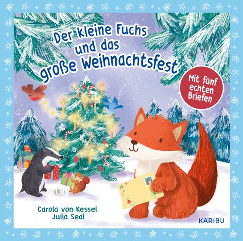 Der kleine Fuchs und das große Weihnachtsfest – mit fünf echten Briefen
